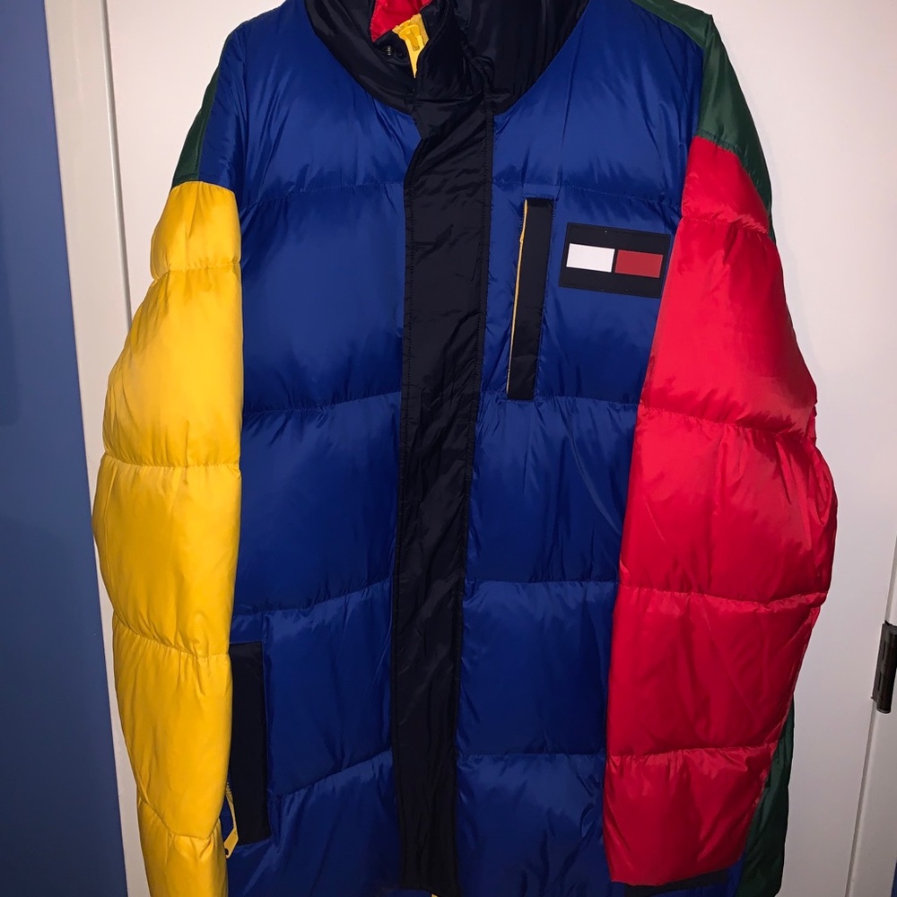 Mens Brand New Tommy Hilfiger Down Coat Size XXL